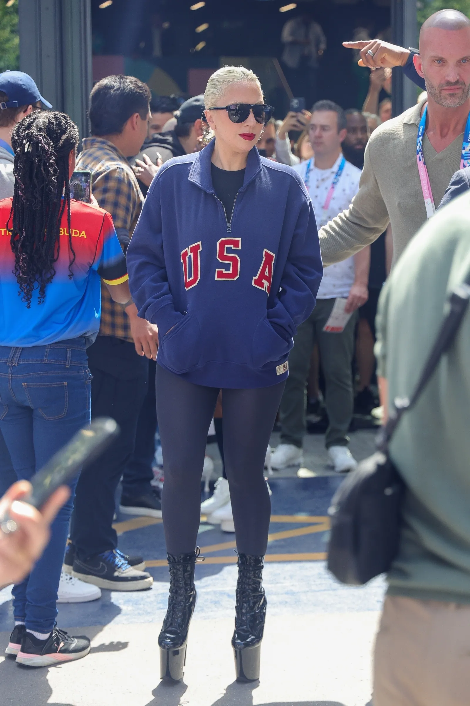 Lady Gaga Will Be Attending the 2024 Olympic Games with Some Death-Defying Shoes .