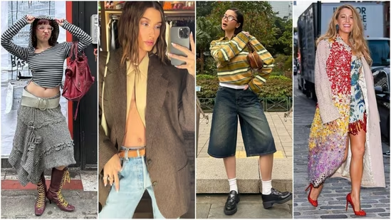 Top 5 fashion trends that are back in 2024, from masculine denim shorts to delicate floral patterns